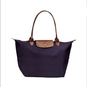 Longchamp Tote, LE PLIAGE, Bilberry/Purple